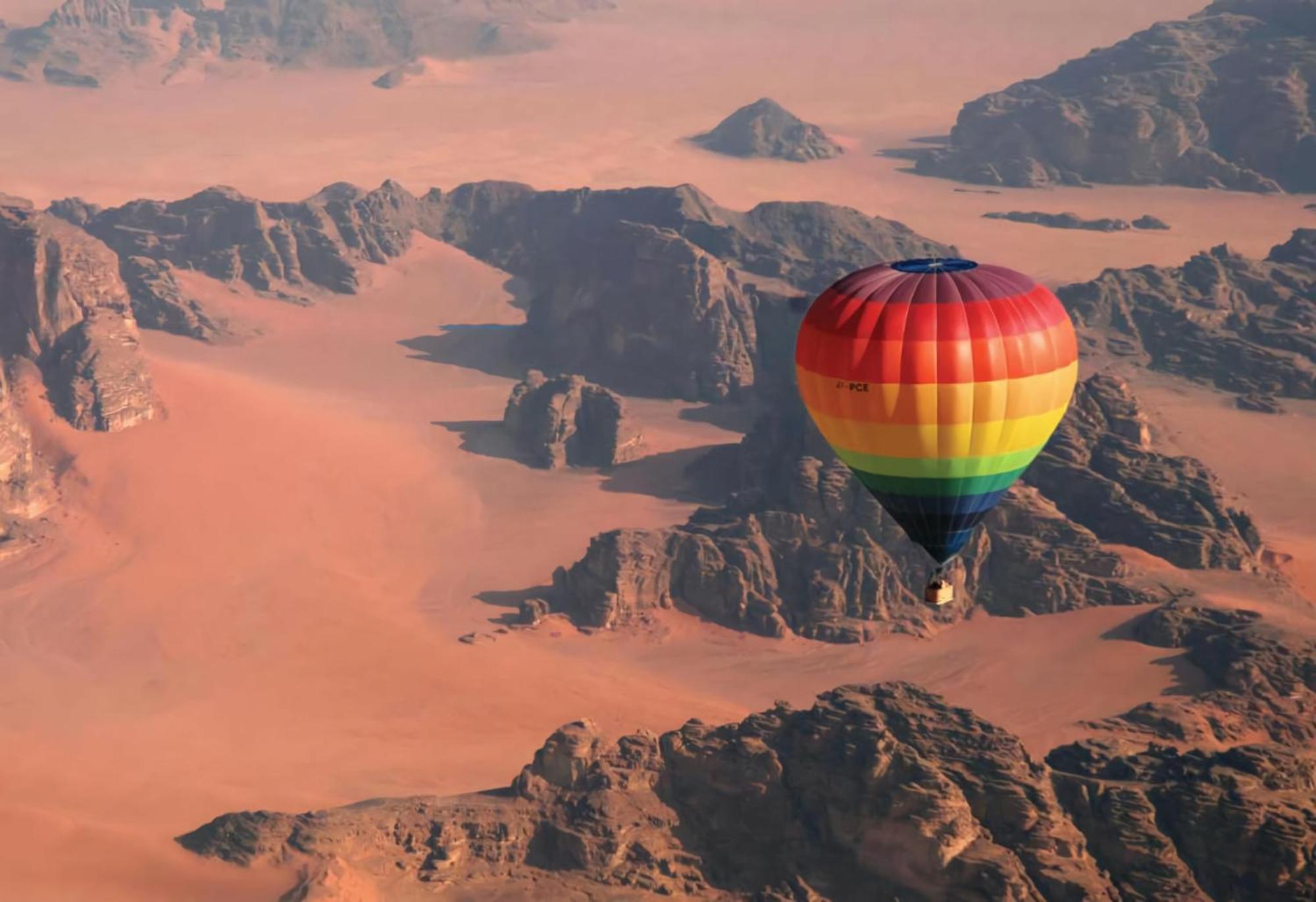 ホテル Wadi Rum Al-Omar エクステリア 写真